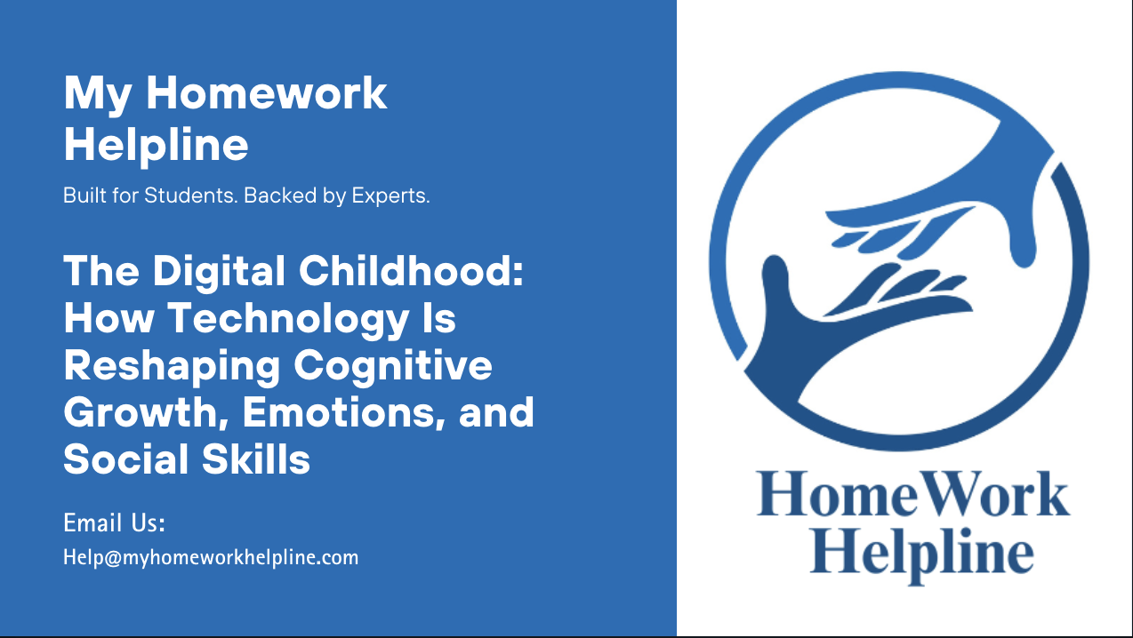 Analyzing the Impact of Technology on Child Development: Cognitive, Social, and Emotional Dimensions