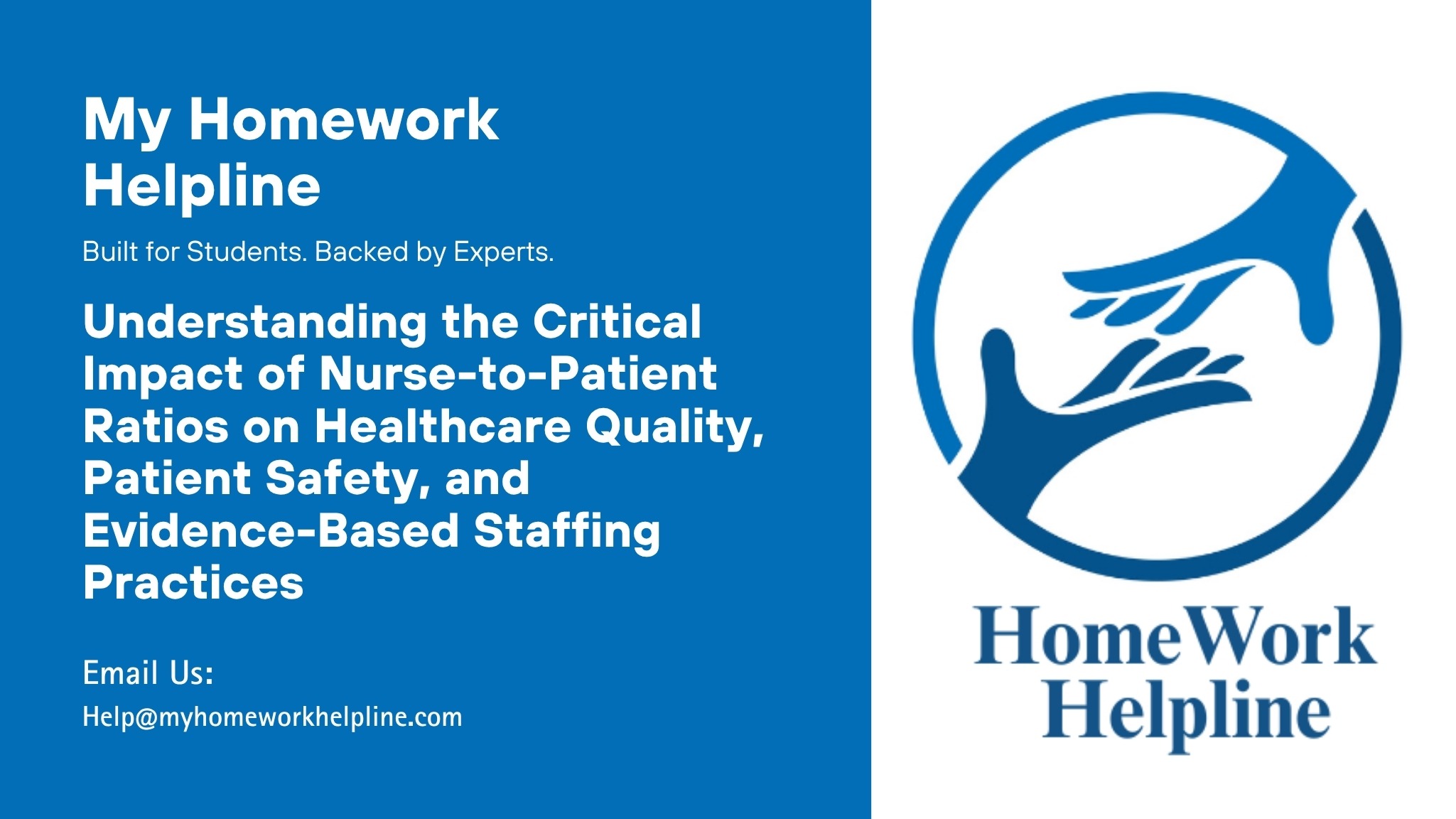 Academic paper discussing how low nurse-to-patient staffing ratios compromise healthcare quality and patient safety. The paper explores evidence-based research linking inadequate staffing to increased mortality, medical errors, and patient re-admissions, emphasizing the need for improved nurse workload policies.