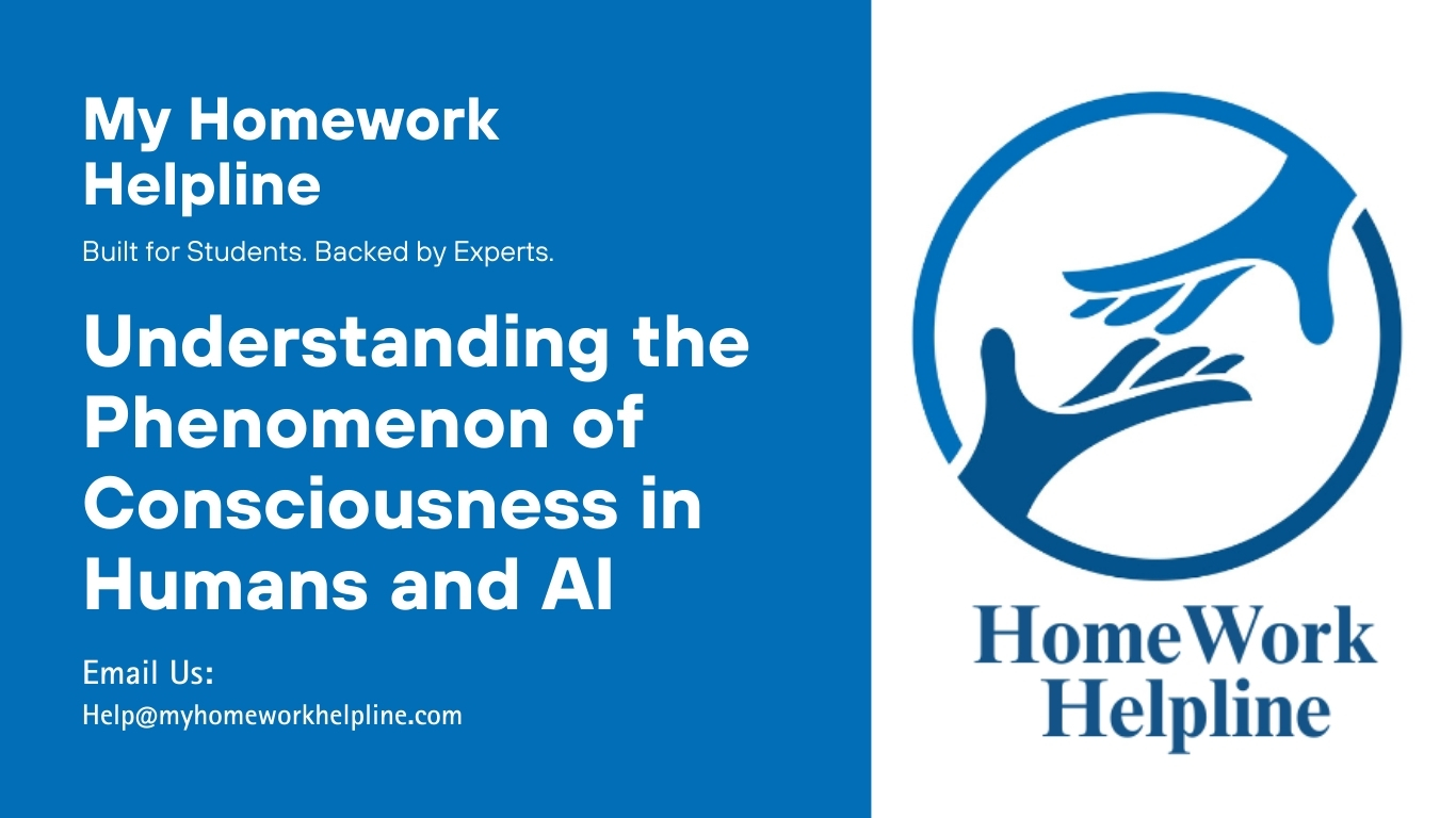 This academic paper reviews the phenomenon of consciousness, examining human awareness and artificial intelligence. The research paper analyzes cognitive states, machine learning, and adaptation in AI systems, providing insights for students, researchers, and anyone seeking homework assistance or assignment guidance in understanding consciousness.