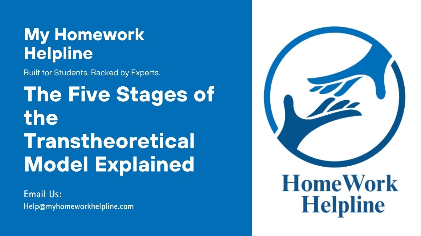 This essay on the Transtheoretical Model of Change explores its five stages—pre-contemplation, contemplation, preparation, action, and maintenance—and explains how they guide behavior change in parenting, education, and professional interventions. It offers strategies to set goals, overcome barriers, and sustain long-term change, useful for assignments, essays, and research papers.