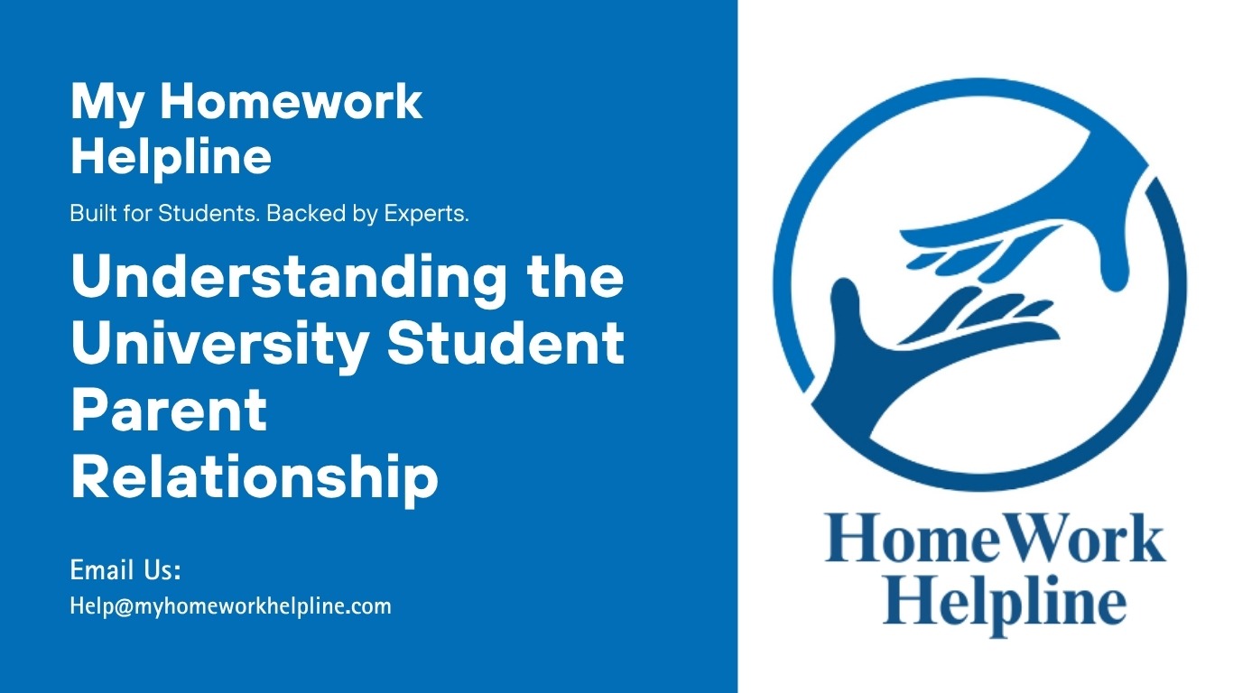 This paper discusses common issues in the university student parent relationship, such as conflicts over independence and autonomy, household responsibilities, and shared academic engagement. It highlights parental roles based on Erickson’s psychosocial stages and examines benefits and challenges young adults face when leaving home for college.