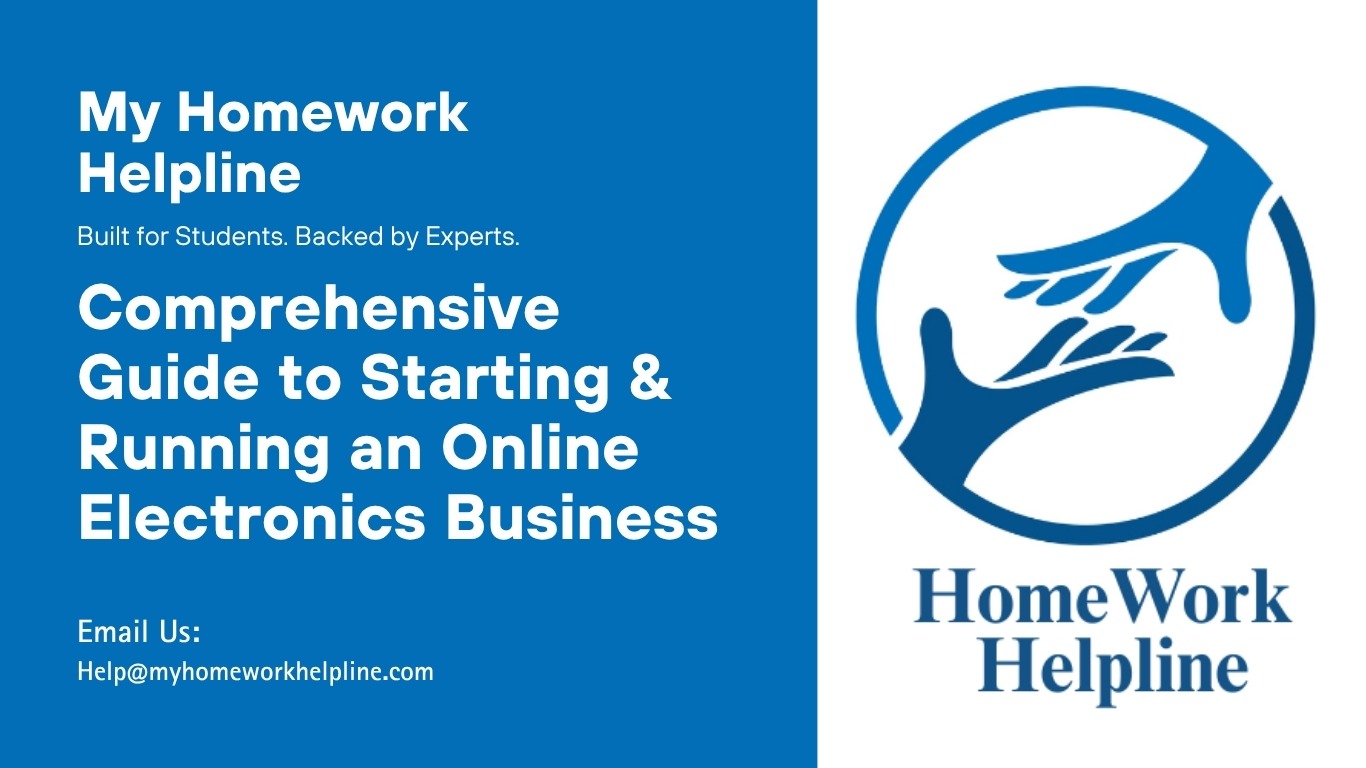 Comprehensive guide to launching and managing an online electronics business, focusing on operational activities, financial planning, supplier relationships, and online strategies. Explores the role of accounting software like Xero and QuickBooks, IT integration, customer satisfaction, and data analytics to boost sales, reduce errors, and ensure sustainable business growth.