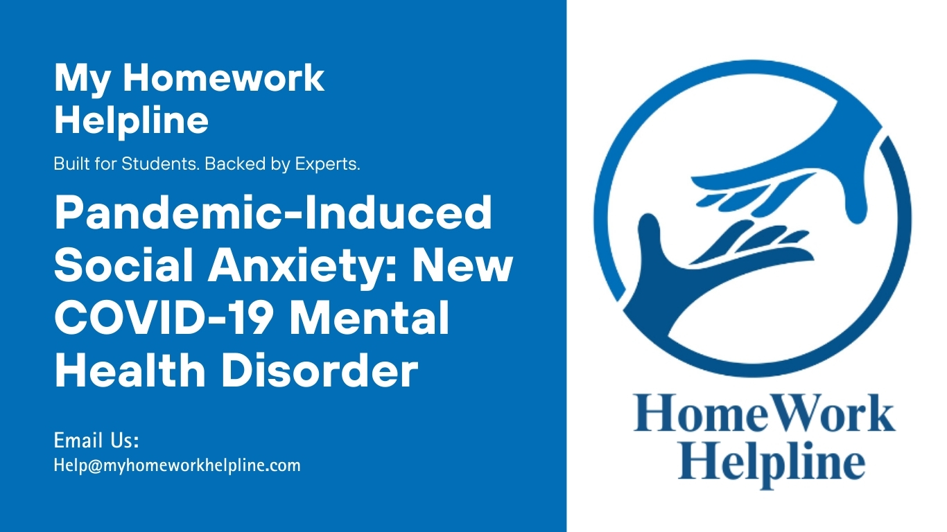 An academic case study and research paper discussing Pandemic-Induced Acute Social Anxiety (PIASA), a new COVID-19 mental health disorder. This essay reviews the diagnostic criteria, areas of impairment, and the impact of pandemic-related anxiety on social, biological, cognitive, and developmental functioning. The paper also explores evidence-based treatments such as CBT and MBCT, making it a detailed psychology assignment.