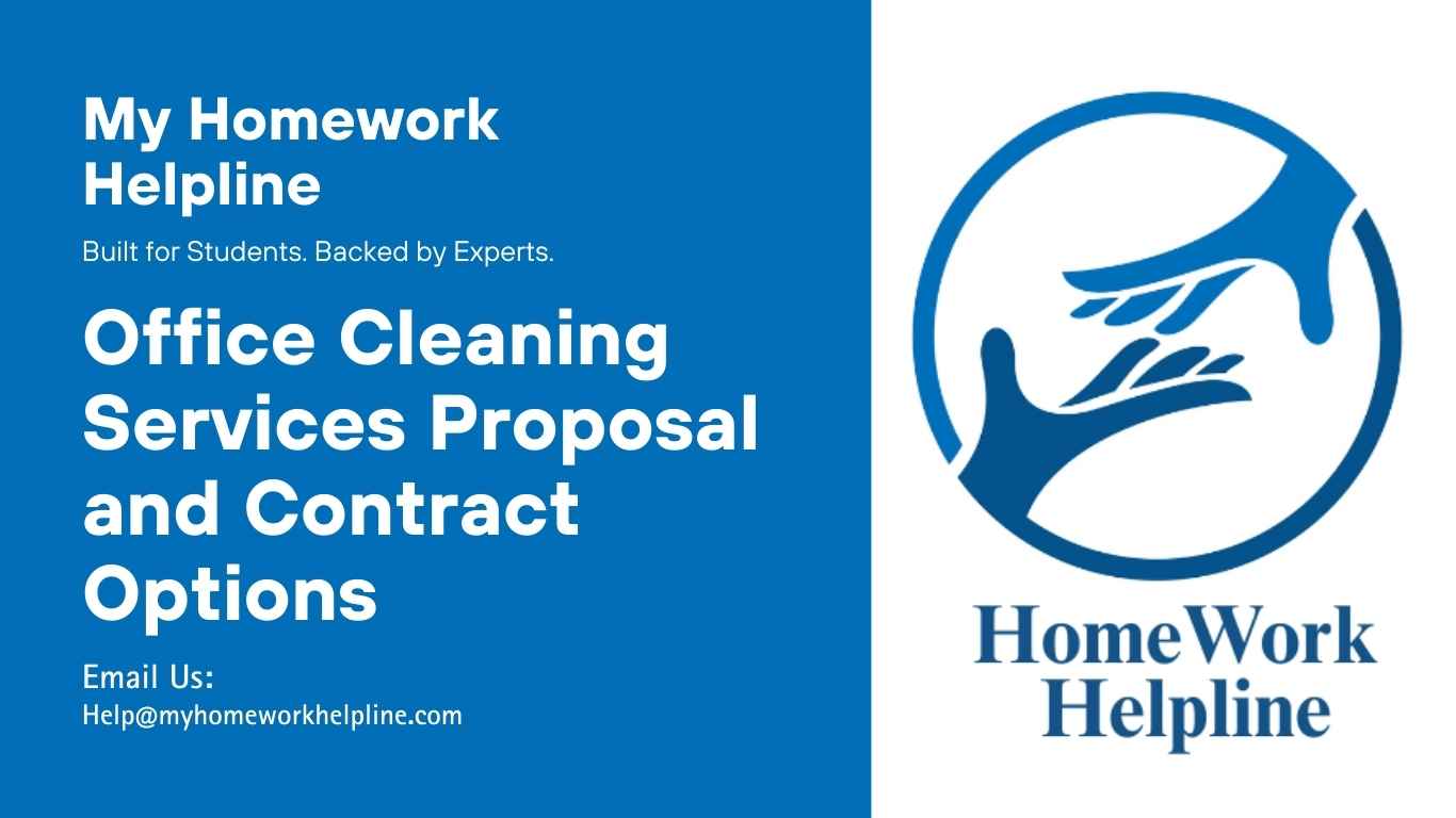 This request for proposal cleaning services report outlines the responsibilities of suppliers, evaluation standards, and suitable contract types for office cleaning projects. It explains how providers can deliver services across lobbies, offices, restrooms, and conference rooms while comparing fixed-price, cost-plus, and time-and-material contracts. The report assists organizations in selecting effective agreements for reliable and high-quality cleaning service delivery.