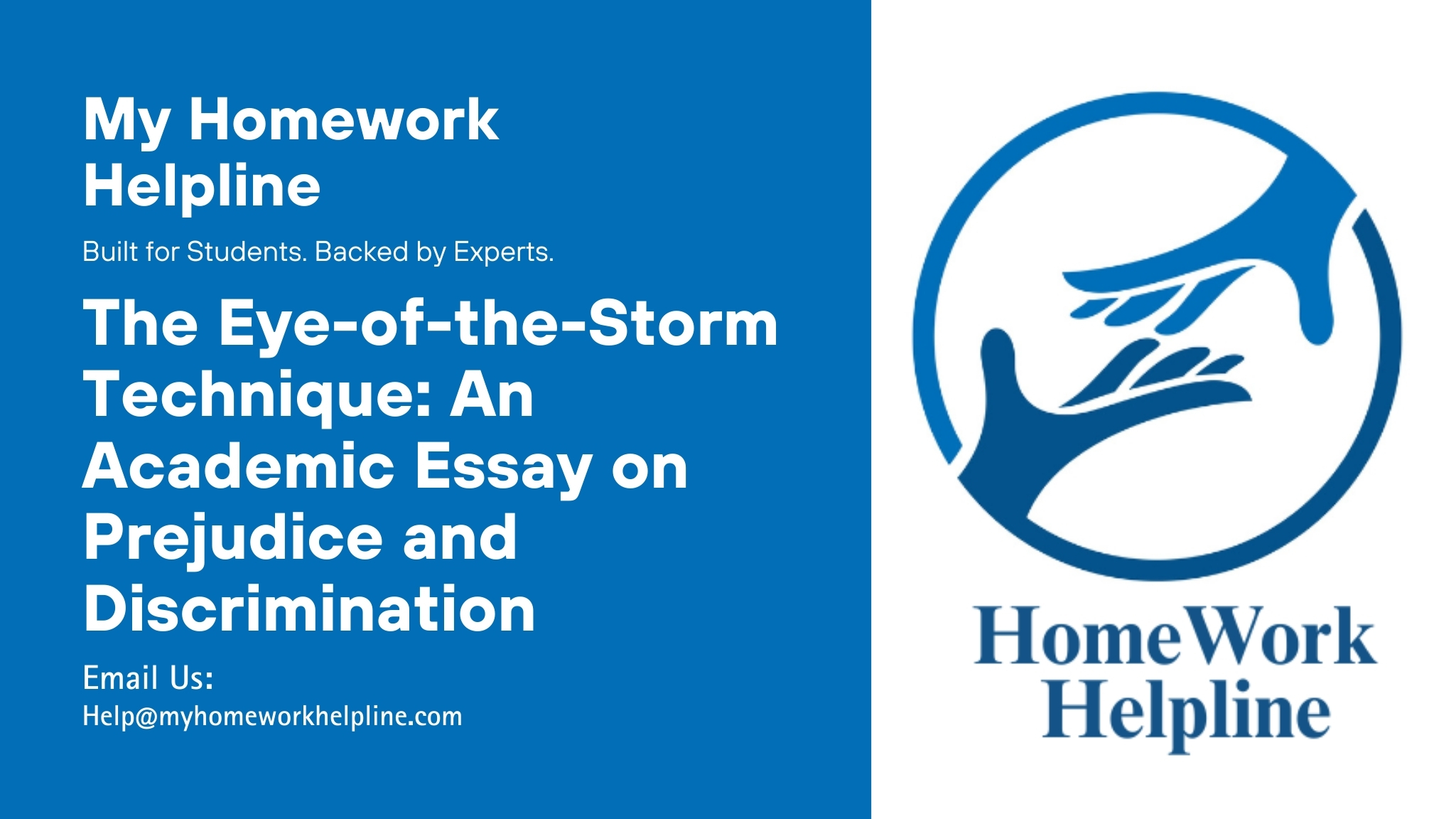 This essay explores the Eye-of-the-Storm technique and its impact on understanding prejudice, microaggressions, and gender discrimination. The paper examines how subtle forms of bias, such as micro-assaults and stereotypes, shape social experiences while drawing on psychological insights. The academic essay highlights classroom demonstrations, awareness strategies, and the importance of education in reducing prejudice and fostering inclusivity.