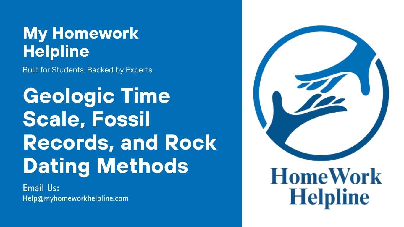 This Geologic Time Scale and Rock Dating Essay discusses how fossils, eons, eras, and periods define Earth’s history and structure the geologic time scale. It examines absolute dating techniques for volcanic rocks through isotopes and radioactive decay, highlighting contributions from pioneers such as James Hutton and Charles Lyell. Suitable as a geology assignment, research paper, or academic review of article.