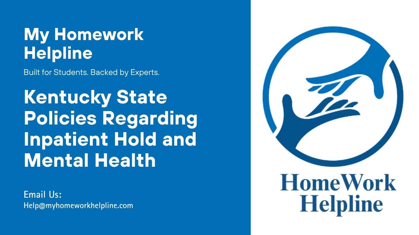 This essay explores Kentucky State Policies Regarding an Inpatient Hold, examining legal regulations, emergency time limits, patient treatment requirements, and potential biases. It highlights how mental health care is administered under KY. REV. STAT. 202A, emphasizing the balance between safeguarding patients and providing effective clinical care. The essay is suitable for psychology assignments, research papers, or academic studies in mental health policy.